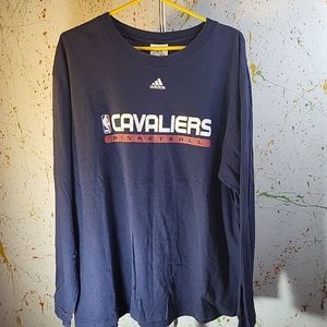 cleveland cavaliers adidas long sleeve Men Size XL canada made